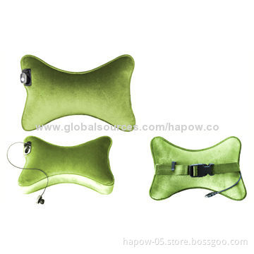 V4.0 Bluetooth Car Pillow with Stereo Music Speakers/Headphones and High-quality Sound